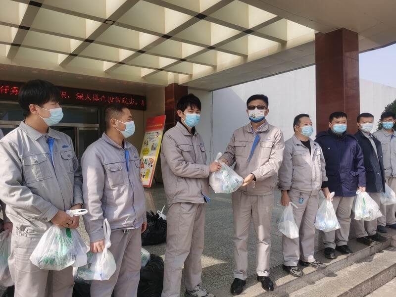 中原大化公司工会疫情期间关爱职工举措多