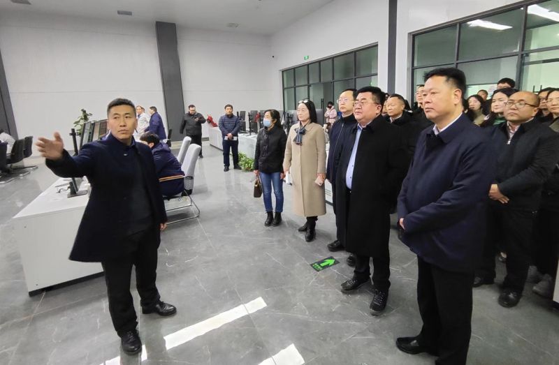 濮阳石油化工职业技术学院党委书记葛磊到中原大化参观调研