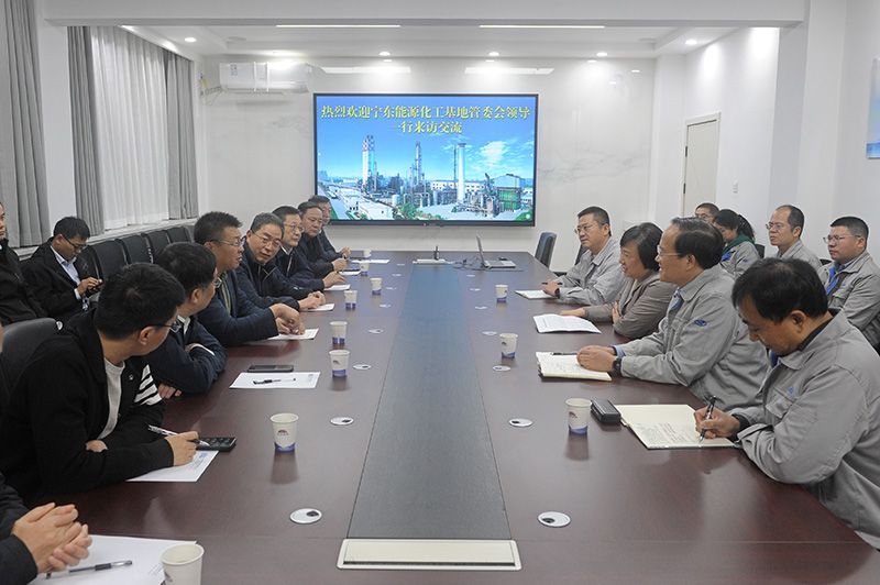 宁东能源化工基地客人到访中原大化